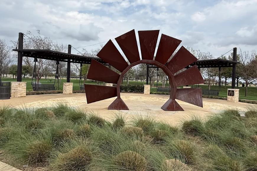 Old Settlers Park entrance in Round Rock